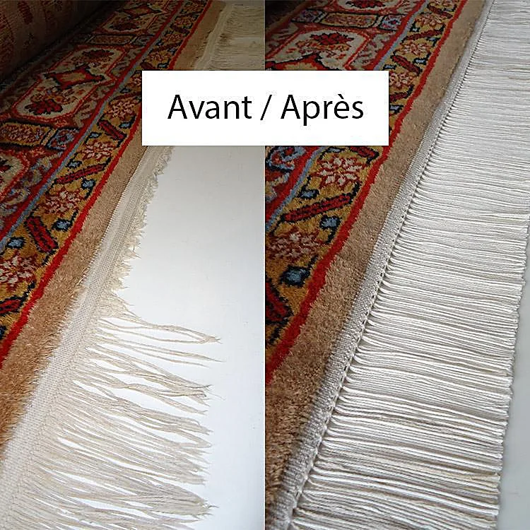 Lisière reconstituée sur le bord
