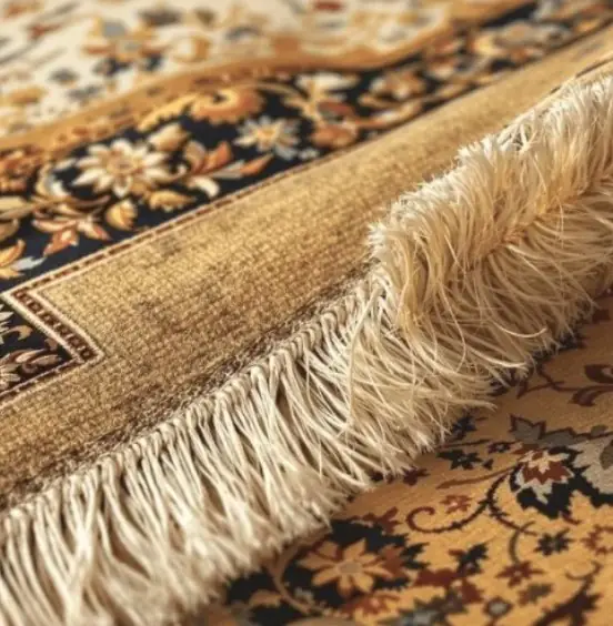 Restauration de tapis à la main : franges et retissage — Ajaccio